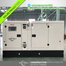 Soundproof silent type 50kw diesel generator set powered by perkin engine 1104A-44TG1